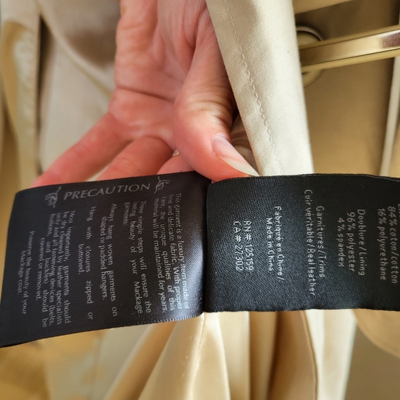 Mackage Neutrals Trenchcoat - Picture 5 of 16